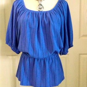 Nine West XXL Royal Blue Top